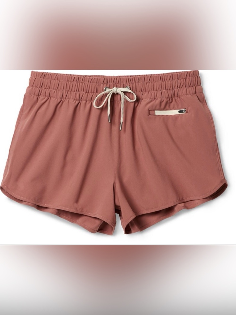 Vuori Clementine 2.0 Shorts Rosewood Size L 2.5” Lined Running Shorts